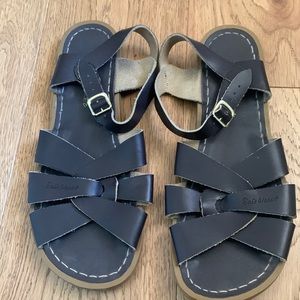 Leather Salt Water Flat Sandals size 9